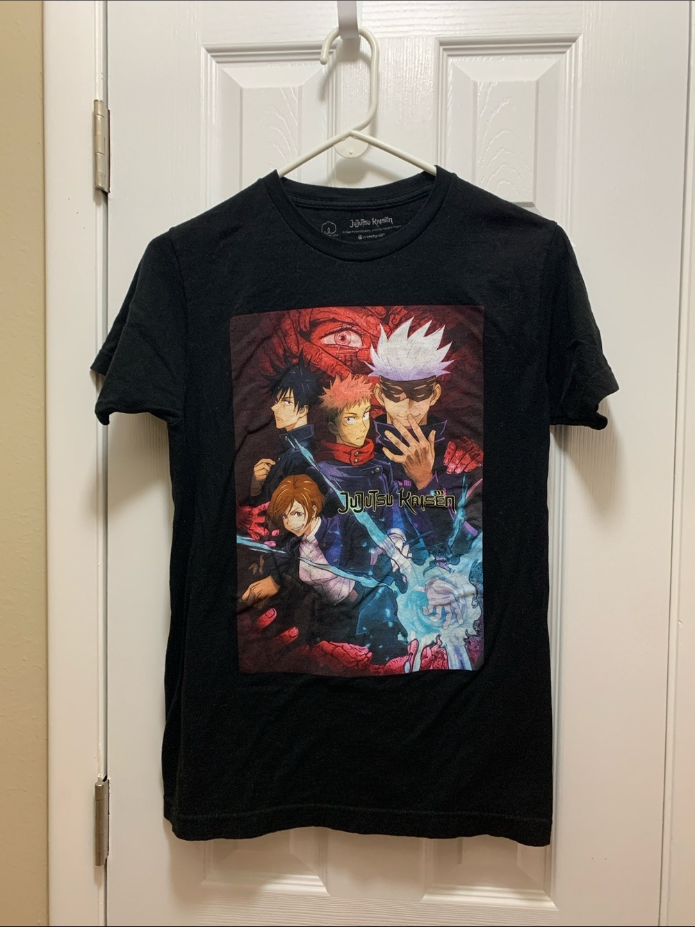 Jujutsu Kaisen Anime Graphic Tee - Black Short Sleeve